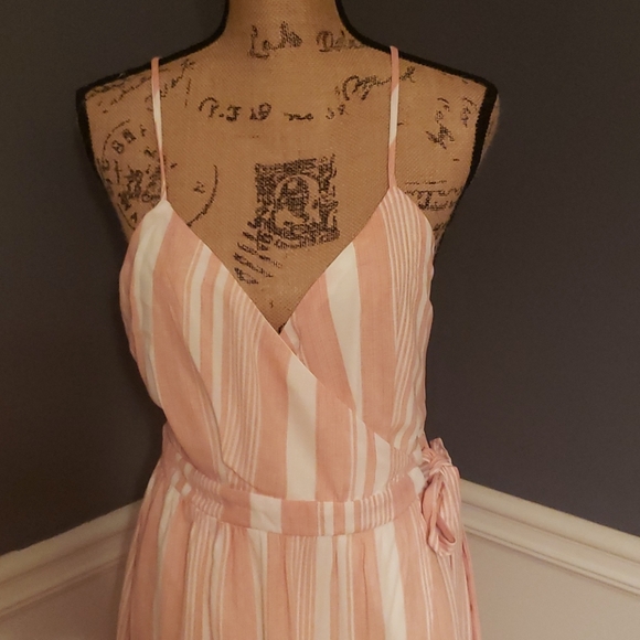 Pink Wrap Dress - Picture 4 of 5